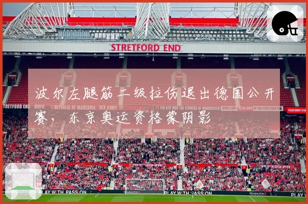 波尔左腿筋二级拉伤退出德国公开赛,东京奥运资格蒙阴影