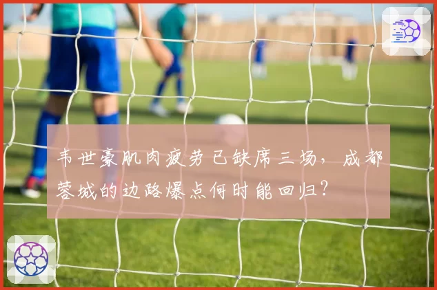 韦世豪肌肉疲劳已缺席三场，成都蓉城的边路爆点何时能回归？